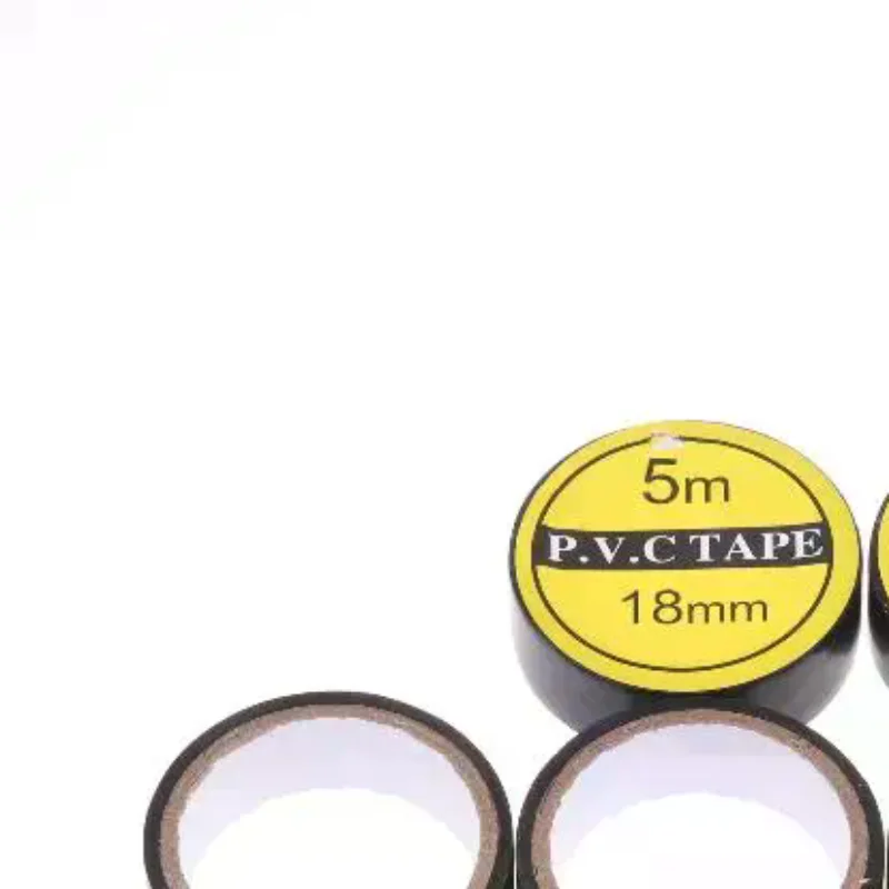 10 قطع من الشريط الكهربائي المطاطي الأسود عالي الحرارة - لاصق عازل مرن متين للاستخدام الصناعي والمنزل والميكانيكي