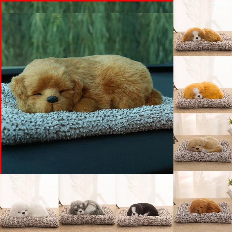 1 PC Puppy Doll Car Decoration Simulation Dog Car Ornaments Dog Toy Car Accessories