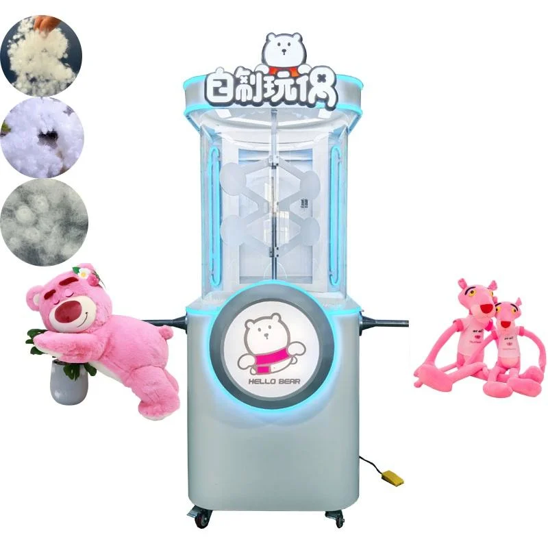 Mini Portable Plush Toy Filling Machine Cotton Fiber Stuffing For Cute Animal Doll DIY Business FL Customized Wholesale