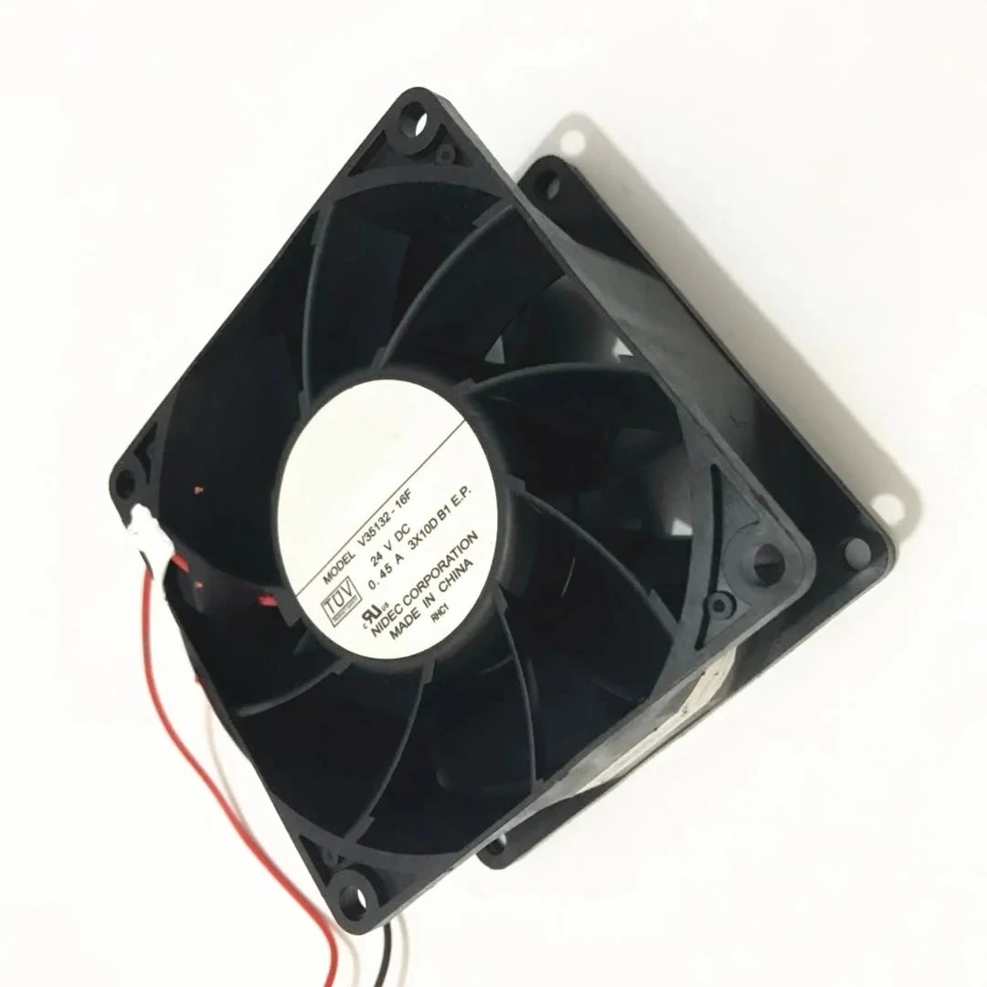 

Brand New Original V35132-16F DC 24V 0.45A 80x80x38mm 2-Wire Server Cooling Fan Fast Delivery