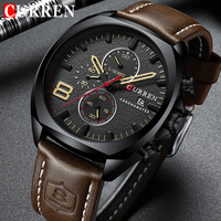 CURREN 8324 Relogio Masculino Sport Watch Men Top Brand Luxury Quartz Men's Chronograph Date Military Waterproof Wrist Watches