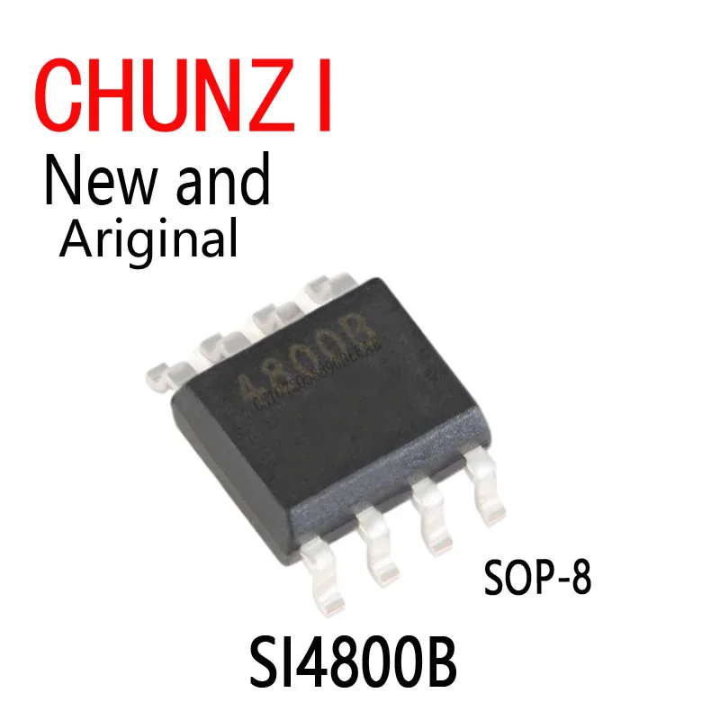 10pcs New and Original Laptop Chip SI4800 4800B SOP-8 SI4800B