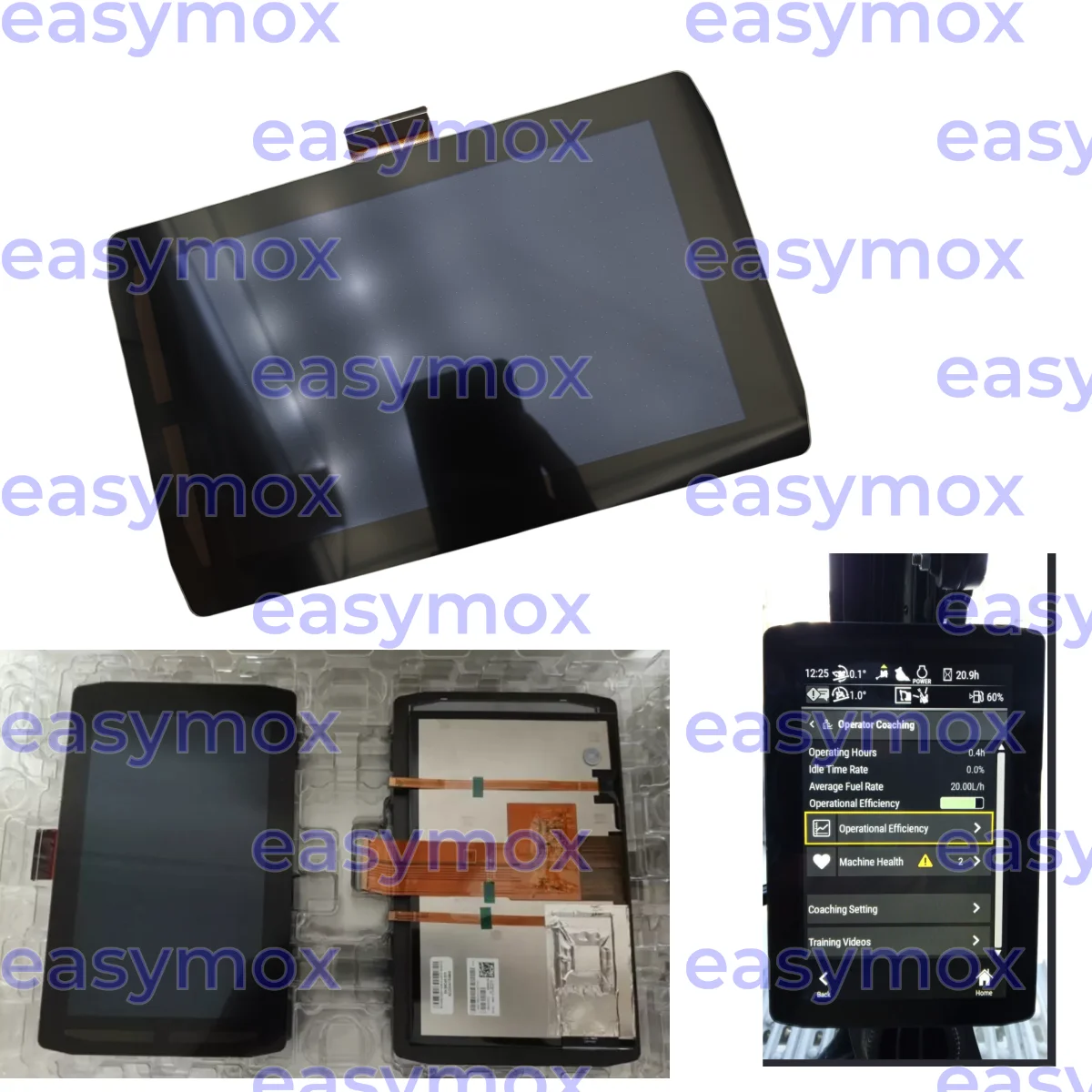 

8" LCD Display for 2019 Caterpillar Cat 320GC 320 GC Excavator Control Panel with Touch C080VAT2.0 CLAT080LQ03 XG