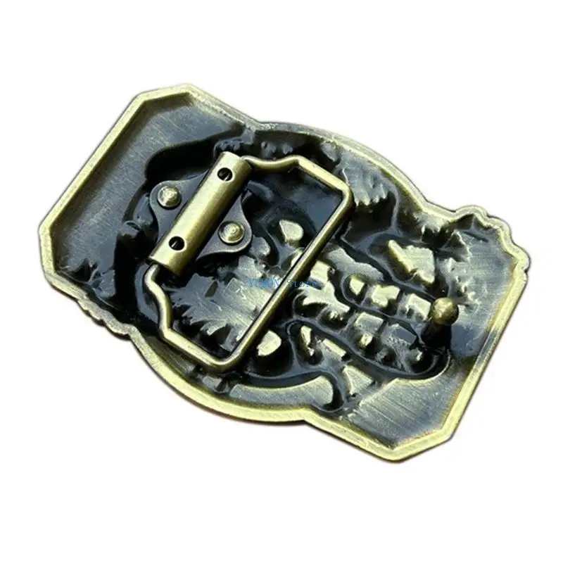 D0UD مشبك بديل للحزام على الطراز الصيني الكلاسيكي للمراهقين البالغين، حزام DIY للجنسين