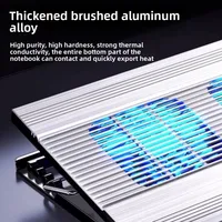 Gaming Laptop Air-cooled Cooling Pad Stand Dual Fans Support for 17 Inch Tablet Notebook Universal Portable Lifting Bracket - Image 4