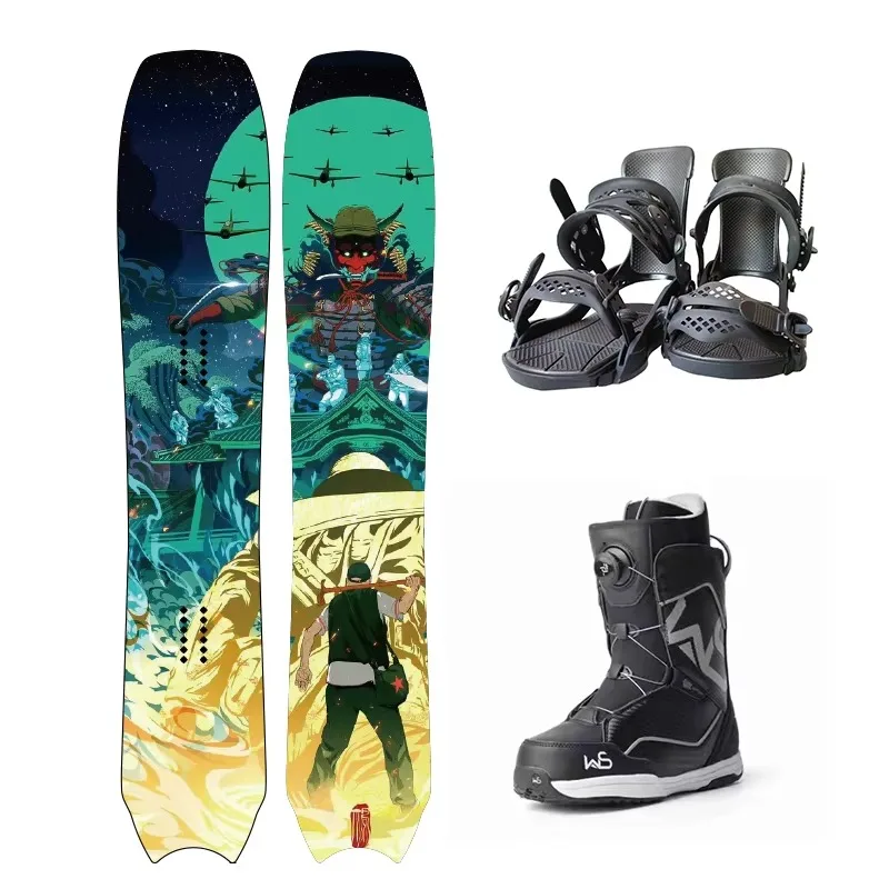 OEM Customizable All Mountain Freestyle Snowboard for Adults Adventures Made From Durable TPU Material