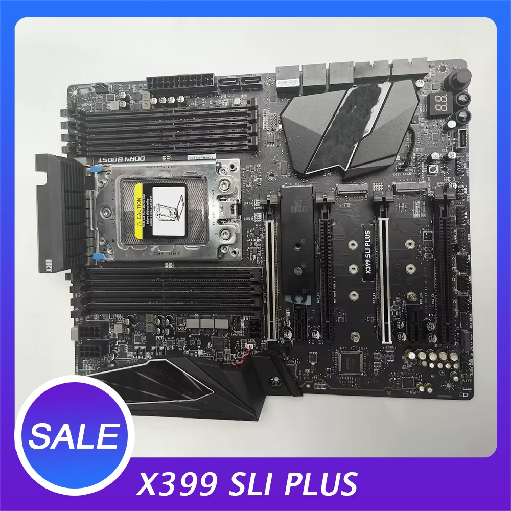 

Материнская плата X399 SLI PLUS TR40 поддерживает Threadripper 1900X