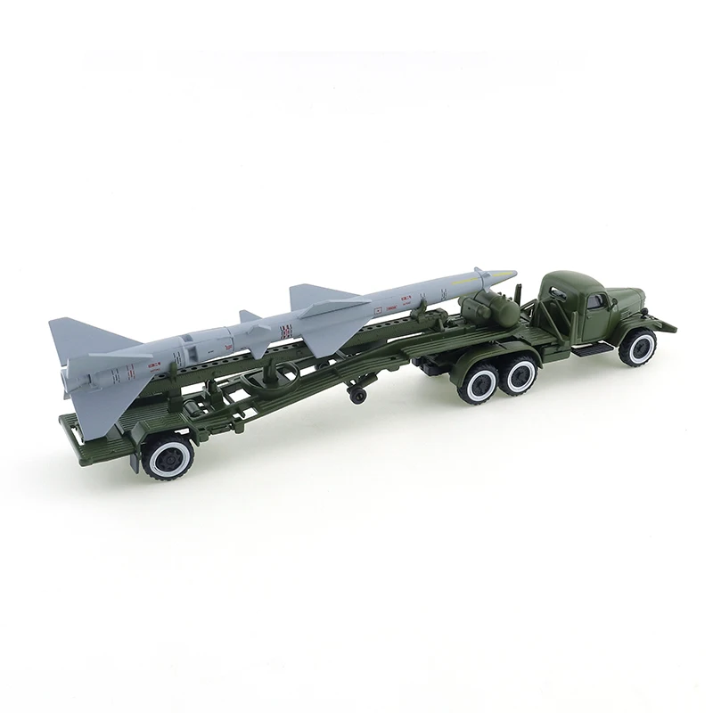 Xcartoys 1/64 Hongqi-2 Missle on Transport Trailer Car Alloy Toys Motor Vehicle Diecast Metal Model Kids Xmas Gift Toys for Boys