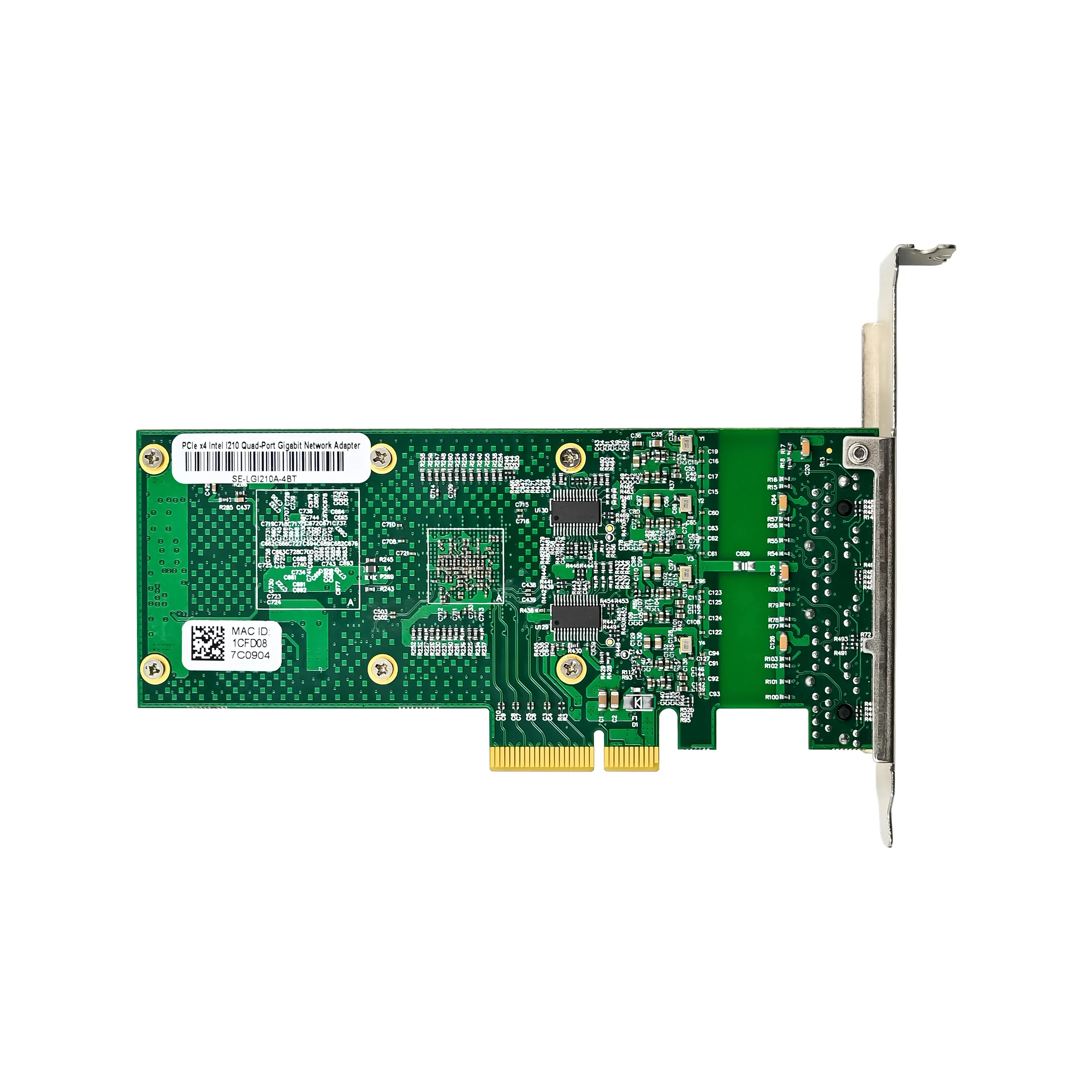 SUNWEIT ST7385 PCIe X4 adaptateur réseau Gigabit Ethernet Quad Port contrôleur Intel I210AT-T4