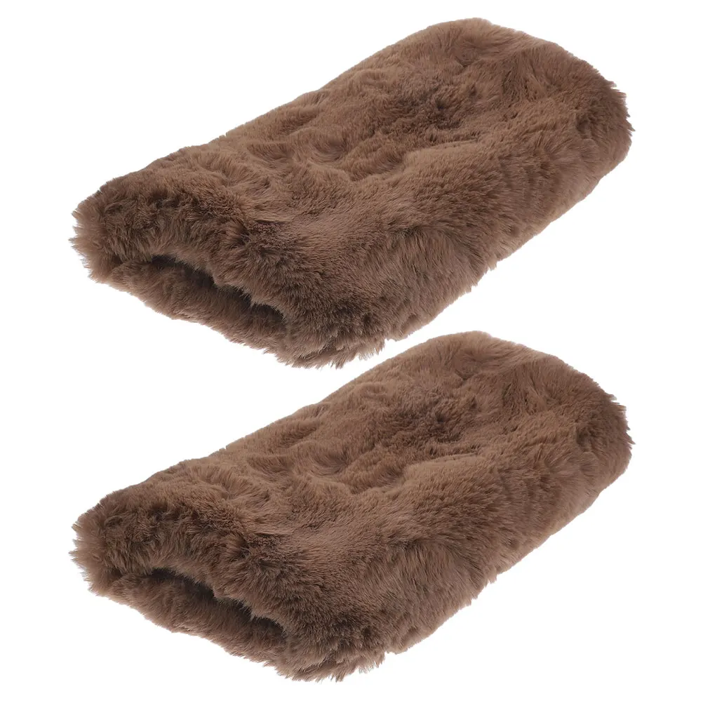 

2 Pcs Hand Warmer Pillow Warmers Faux Feet for Bed Girls Muffs Manual