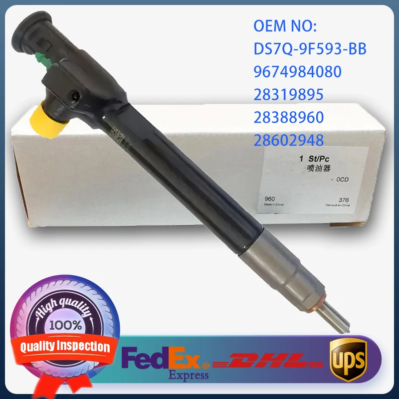 28319895 28388960 28602948 DS7Q-9F593-BB 9674984080 Iniettore di carburante diesel per Citroen Peugeot Ford 2.0 HDi Motore