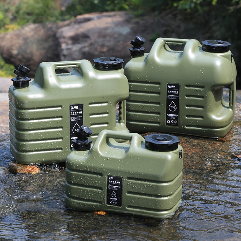 10/11/12L Water Bucket Large Capacity Car Water Tank Outdoor Water Tank Container No Leakage for Camping Fishing Picnic Hiking