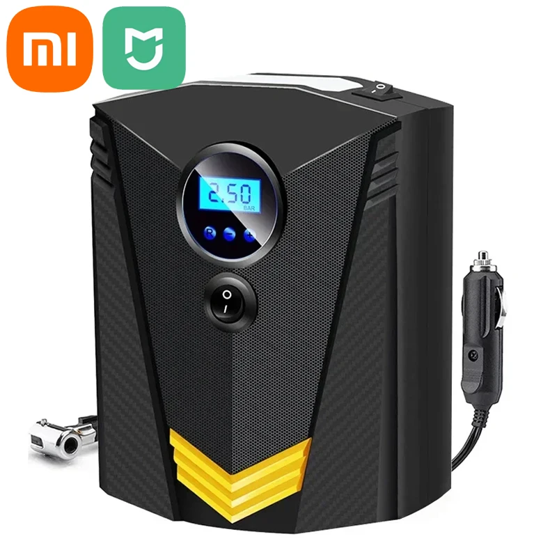 

Цифровой насос для шин Xiaomi Mijia, портативный автомобильный компрессор, 12 В, 150 PSI, для автомобилей, мотоциклов, велосипедов