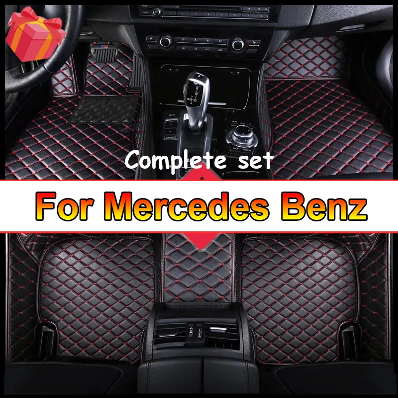 

Custom 3D Car Floor Mats for Mercedes Benz E Class A207 Convertible 2010-2012 C207 C238 2 Doors EQA 2023 Interior Accessories