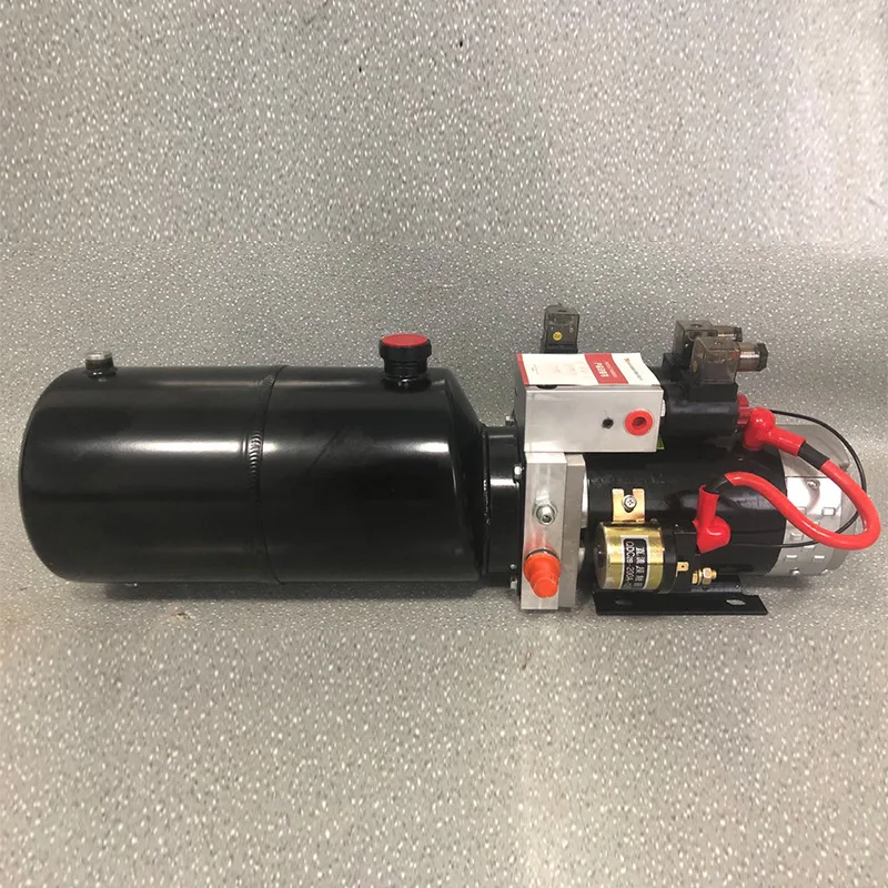 Horizontal DC72V13.KW Two-way single-acting power unit Hydraulic system Lift freight elevator Vegetable conveyor Pump station