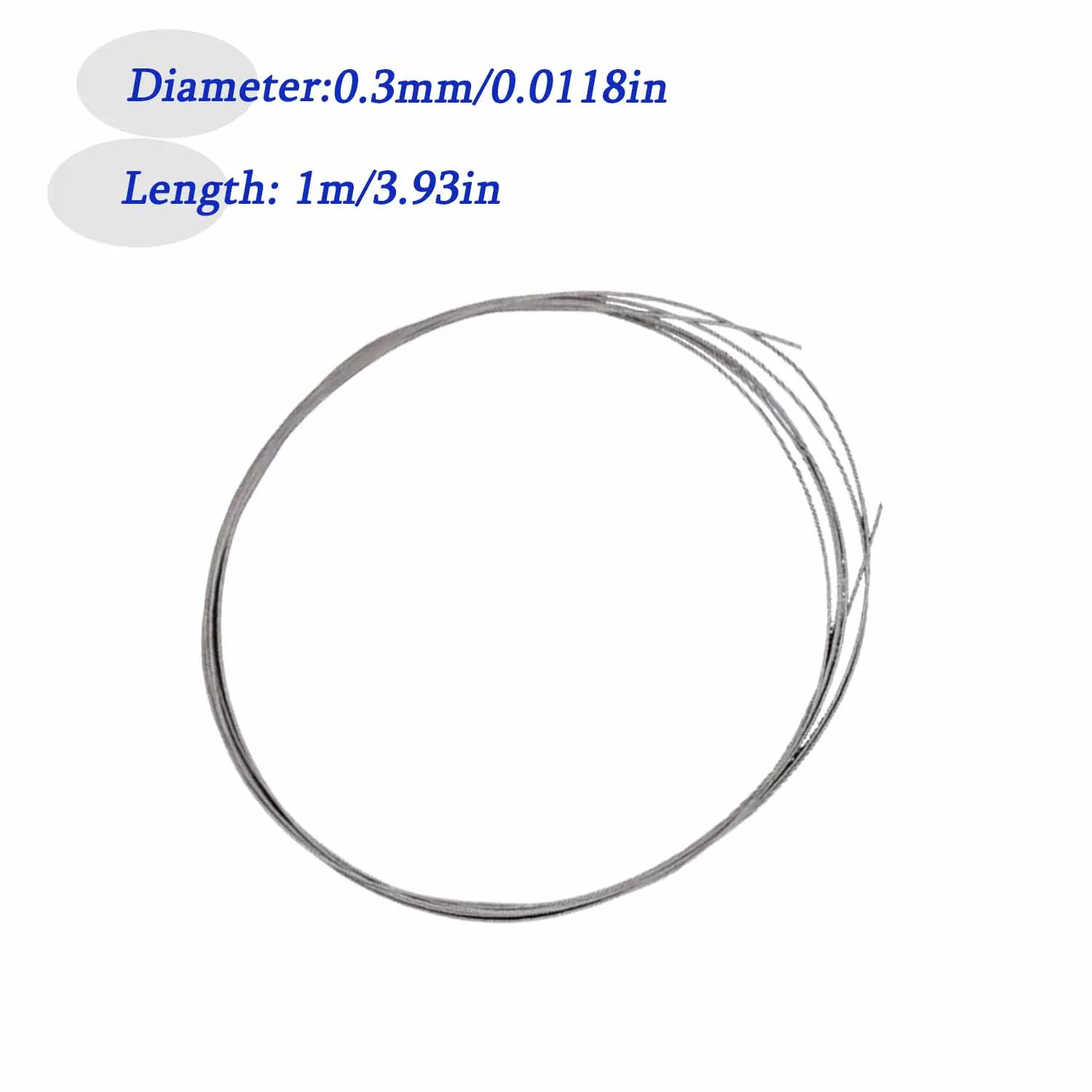 1M/1Rolle Diamantdrahtsäge 0,15-0,5mm 1 Meter Schonendes Schneidzubehör Geeignet für Präzisionsschnitte von Jade und Keramik