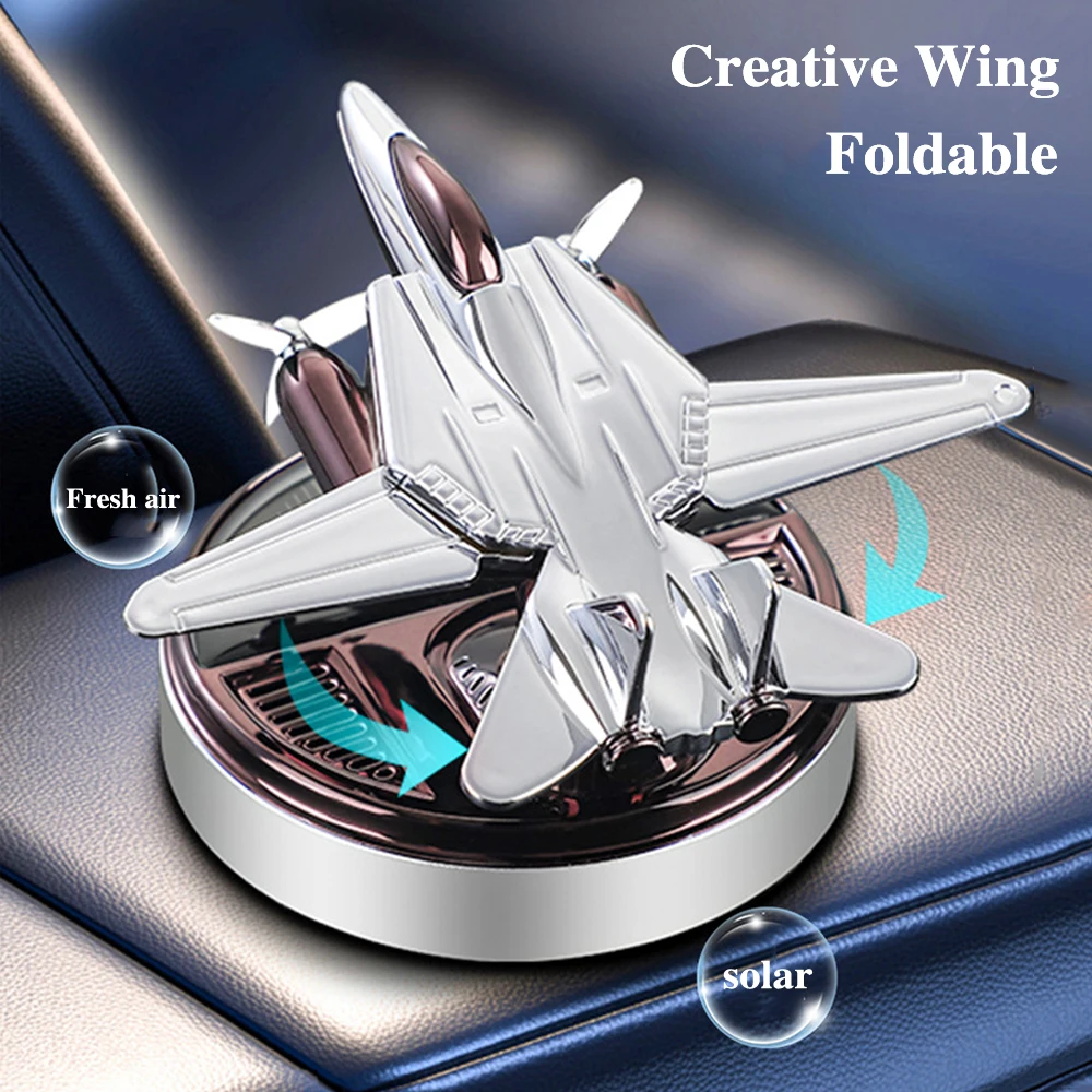 Solar Fighter Propeller Car Air Freshener Supplies Car Flavoring Ornaments Perfume Diffuser Fragrance Interior Accessories Decor