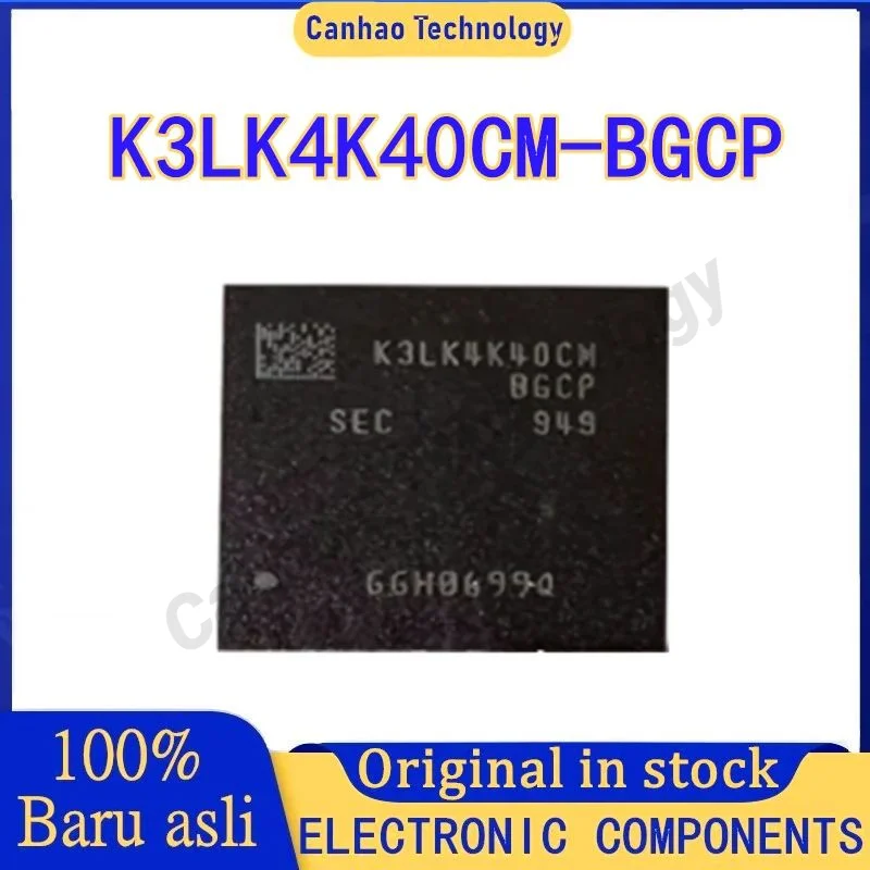 

1PCS Original New K3LK4K40CM-BGCP K3LK4K40CMBGCP FBGA496 LPDDR5 12GB in stock