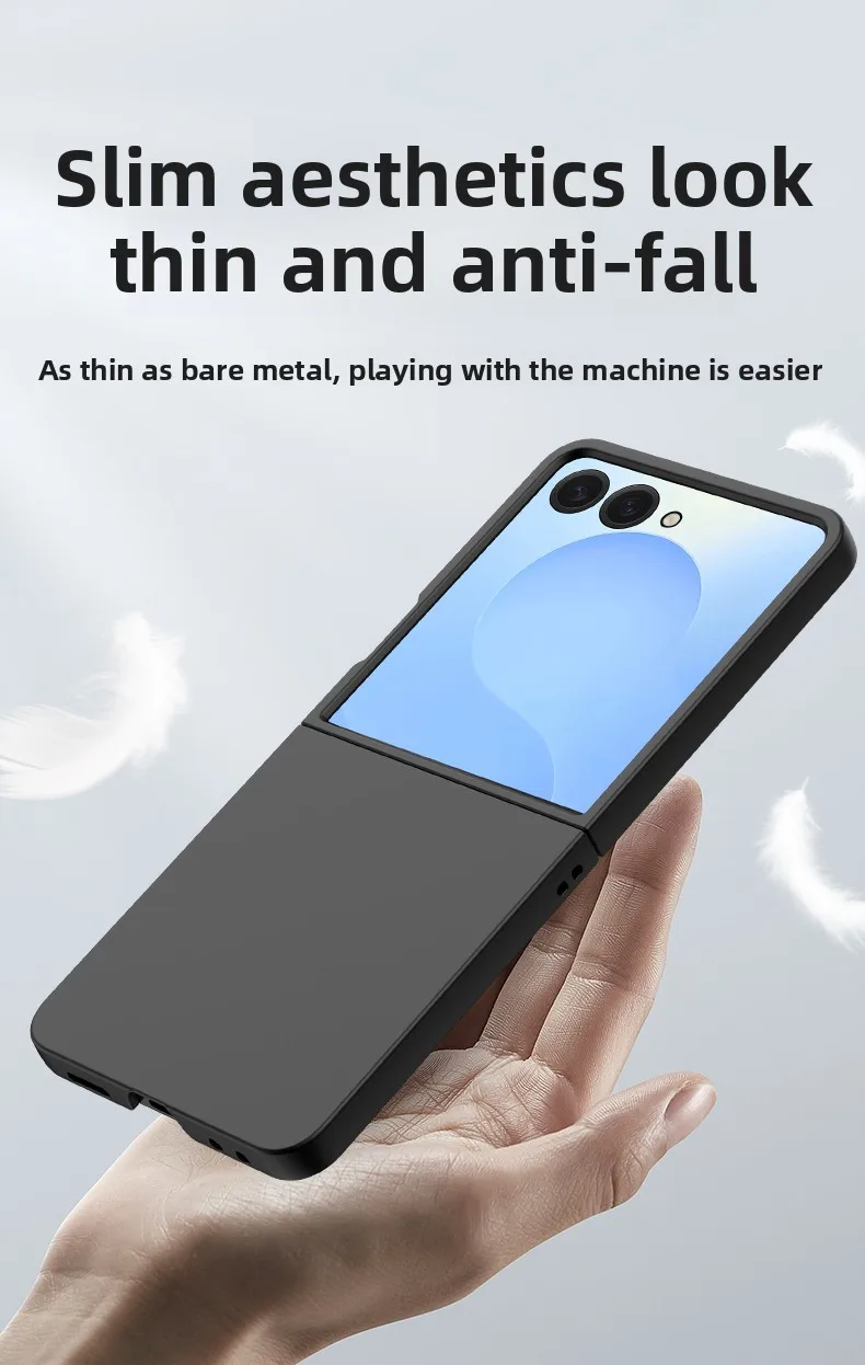 Handyhülle für Samsung Z Flip 8 7 FE 6 5 4 3 Flip7 Flip6 Flip5 Flip8 5G Schutzhülle Schlank Dünn Süßes Candy-Design Angenehmes Hautgefühl – Detail 18