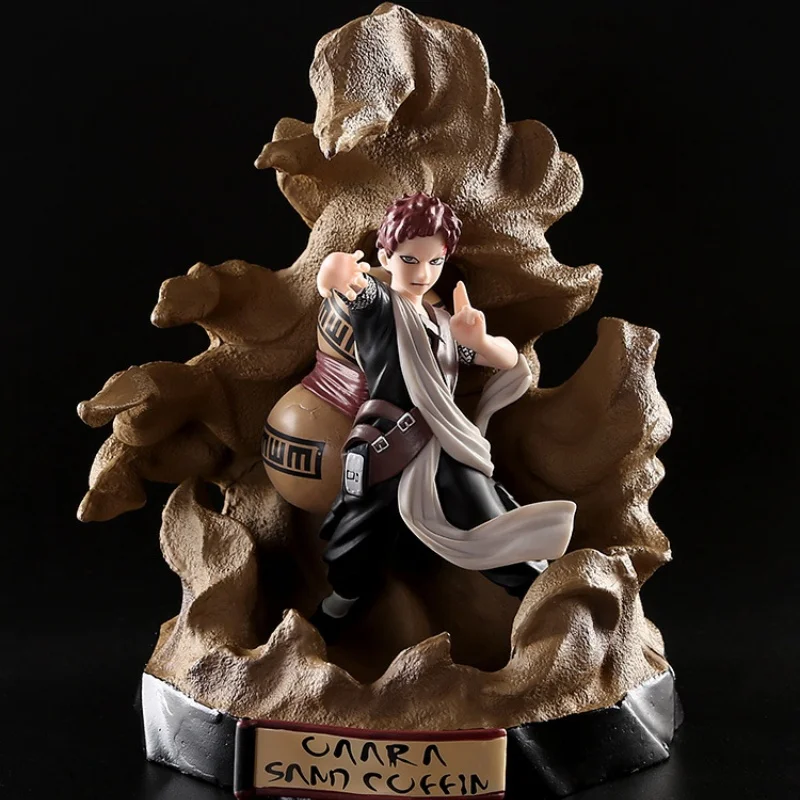 

Anime Naruto Gaara Santiago PVC Action Figure Collectible Model Doll Toy 21CM