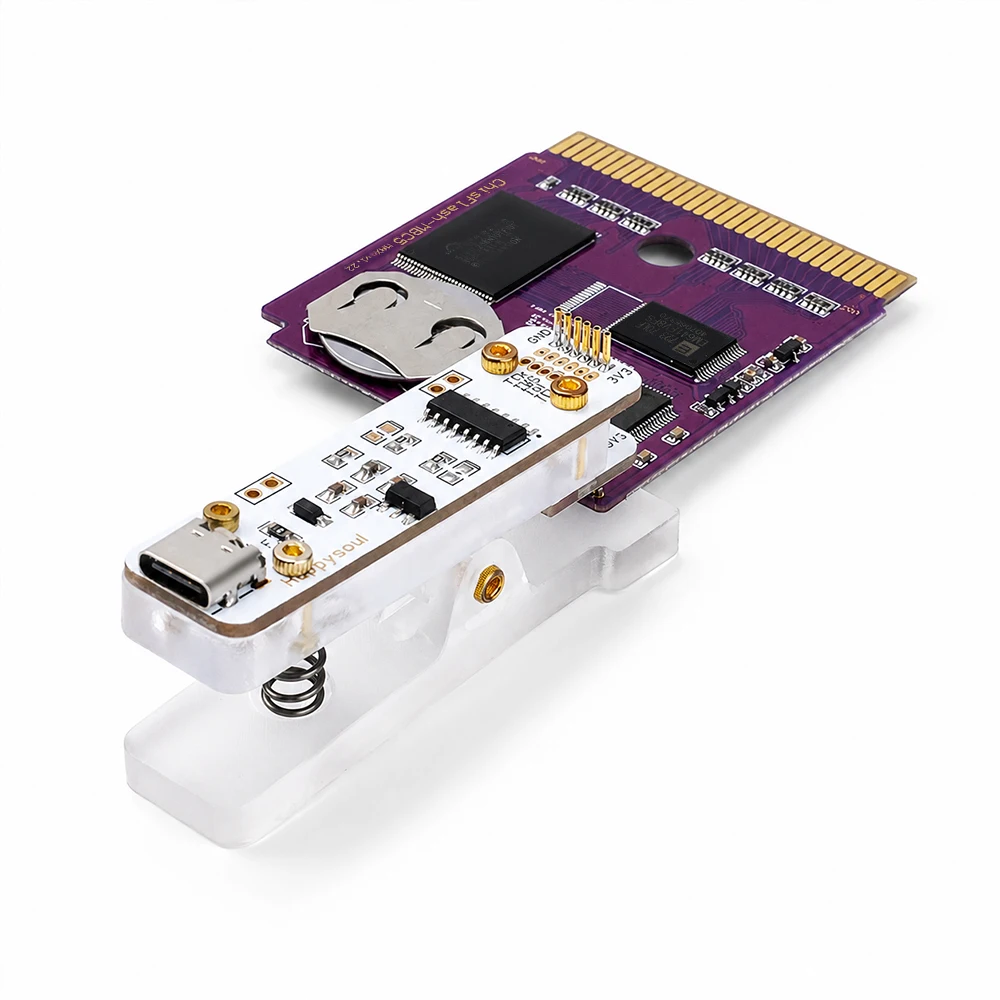 ChisFlash CH552 USB-C Firmware Programmer USB-Blaster Compatible Burner for ChisFlash V1.0 / MBC5 MAX / MBC3 RTC Cartridges