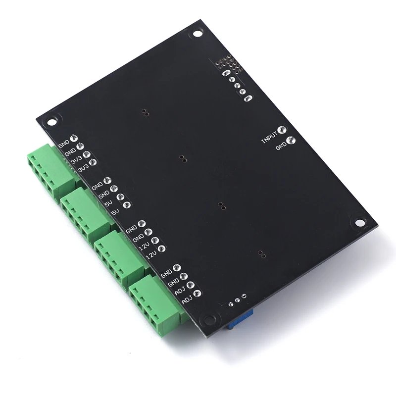 Многоканальный импульсный источник питания LM2596 3,3 В/5 В/12 В/ADJ, Регулируемый Модуль выходного источника питания с напряжением