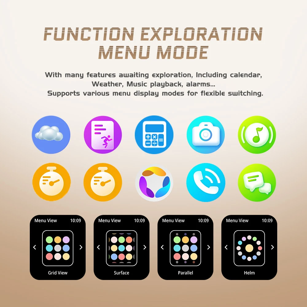 Relojes inteligentes impermeables para exteriores para hombre, Smartwatch con llamadas de dientes azules, más de 100 modos deportivos, control del ritmo cardíaco y de la Salud, información Push