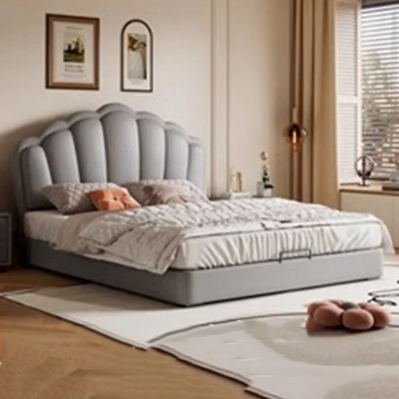 Lounge Letto trasparente Estetico unico Morbido economico Simpatico salone pigro Letto confortevole Camas De Casal ergonomico Mobili salvaspazio