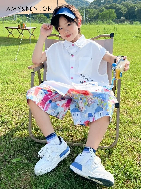 conjunto-de-verano-2026-para-ninos-de-2-piezas-de-secado-rapido-ice-sense-camisa-sin-mangas-con-botones-y-pantalones-cortos-con-estampado-urbano-colorido