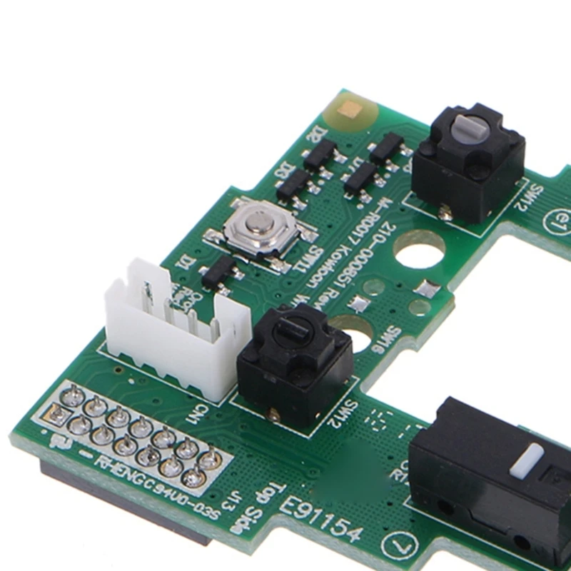 for G700 G700S Gaming Mouse Button Board Upper Mainboard Replacement for Gamers Diy Mouse Microswitch Enhanced Gameplay DropShip