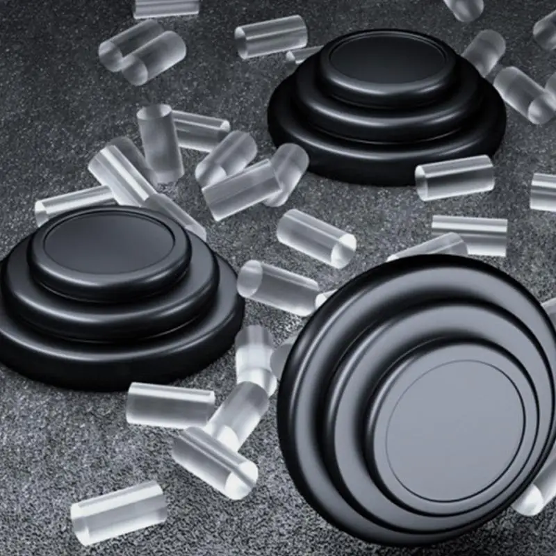 8pcs Universal Car Door Shock-absorbing Silent Gasket Closing Door Shock-proof Pads Anti-collision Strips Door Edge Protector