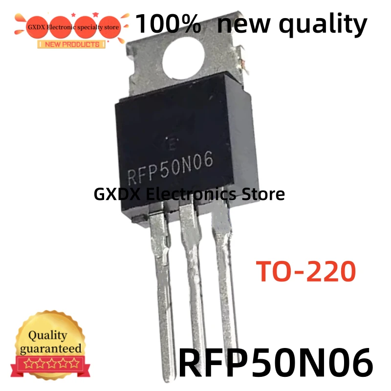 10-20-30-40-50unidades 100% nuevo P50N06 TO220 RFP50N06 TO-220