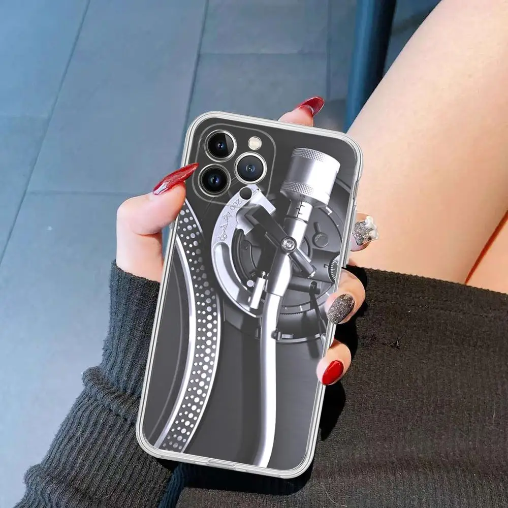 DJ Professional DJ Controller Phone Case Silicone Soft for iphone 15 14 13 12 11 Pro Mini XS MAX 8 7 6 Plus X XS XR Cover