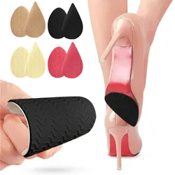 Almohadillas de goma para antepié, Protector de suelas de zapatos, antideslizante, Pegatina autoadhesiva, parche inferior para el cuidado del talón alto, para hombre y mujer