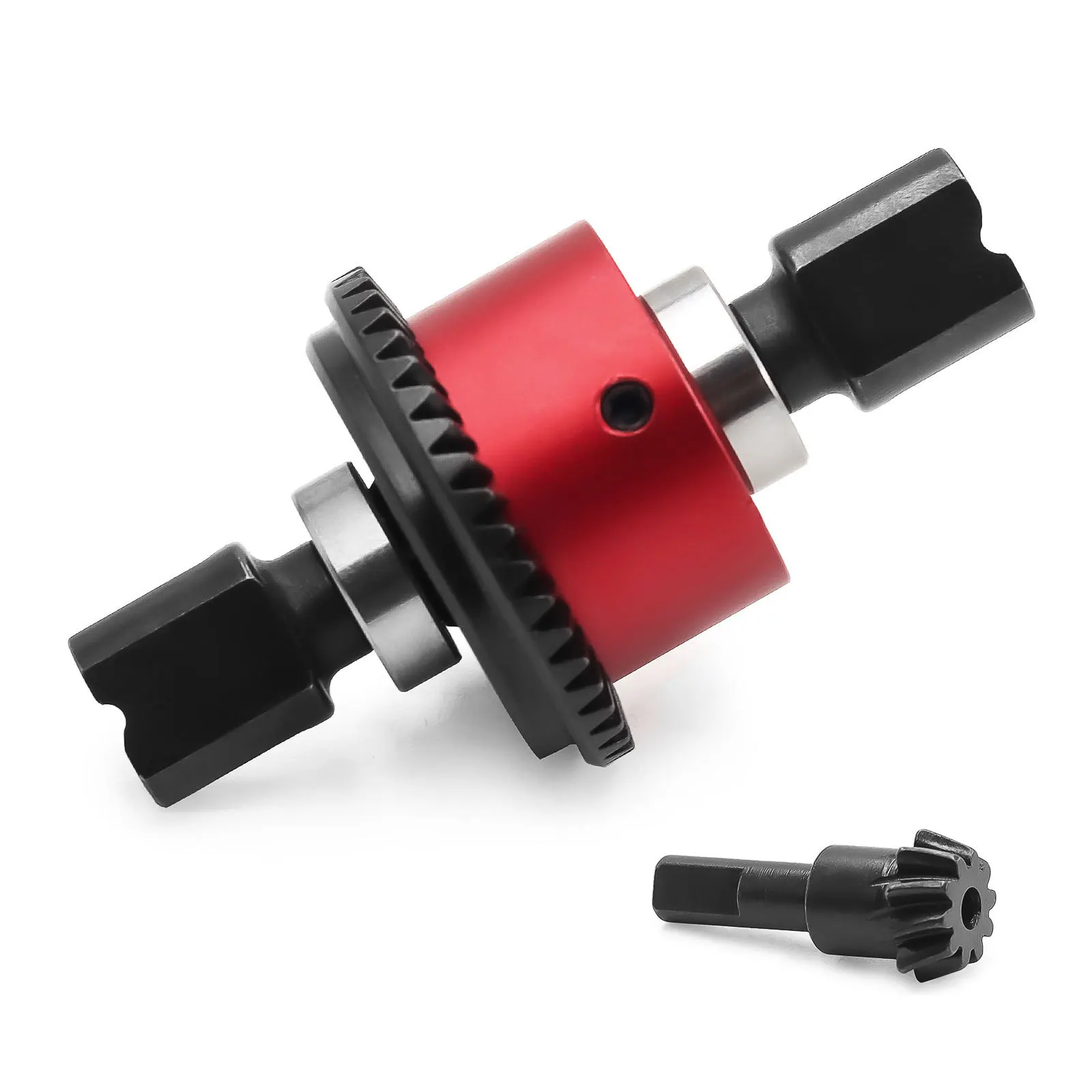 Zestaw przedniego i tylnego mechanizmu różnicowego ze stali 35T 8T/43T 10T ARA310990 do ARRMA1/8 KRATON V5 V6 1/7 BIG ROCK MOJAVE EXB Części zamienne