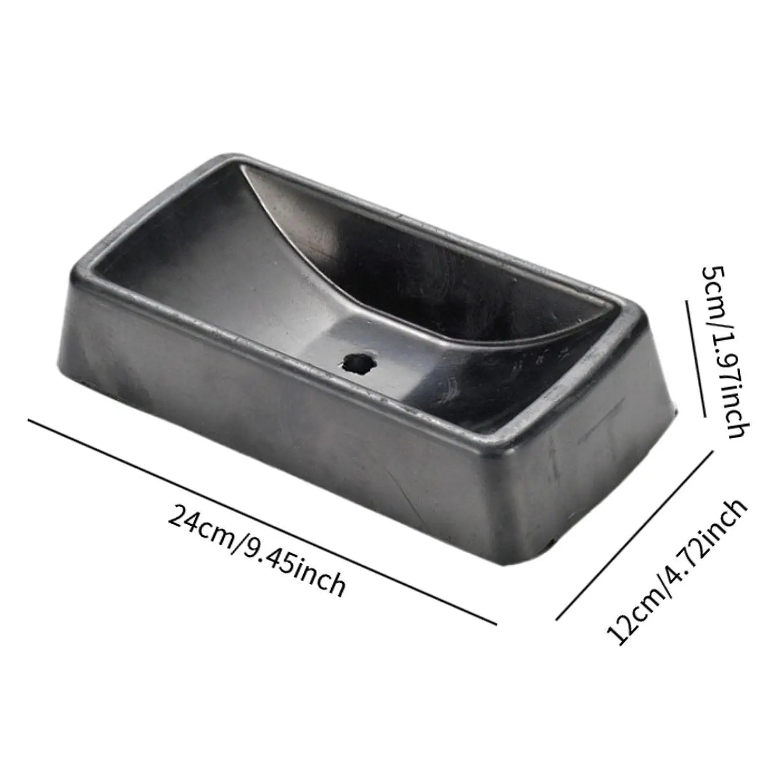 

Heavy Duty Rubber Jack Wheel Chock Stabilizer for RV Trailer Easy Installation Wheel Stopper