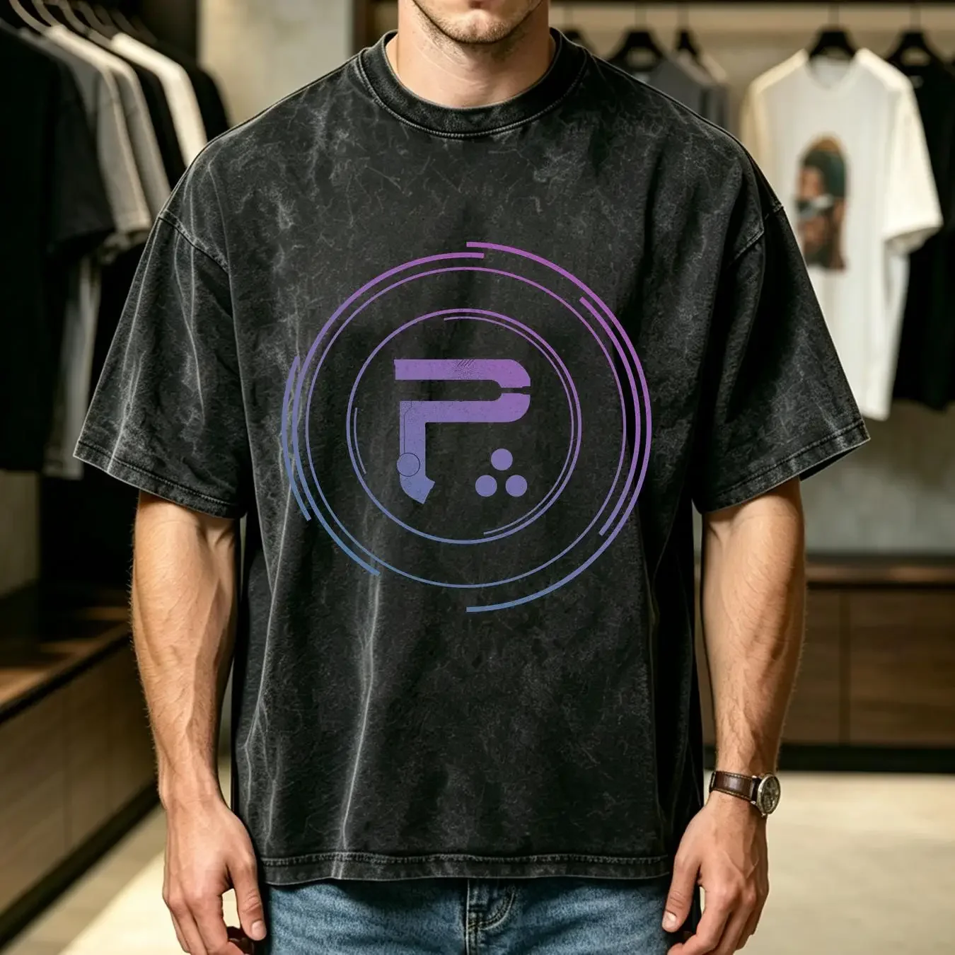 washed T Shirt Limited NWT Periphery American Progressive Metalcore Logo S 4XL long or short sleeves vintage Washed Unisex