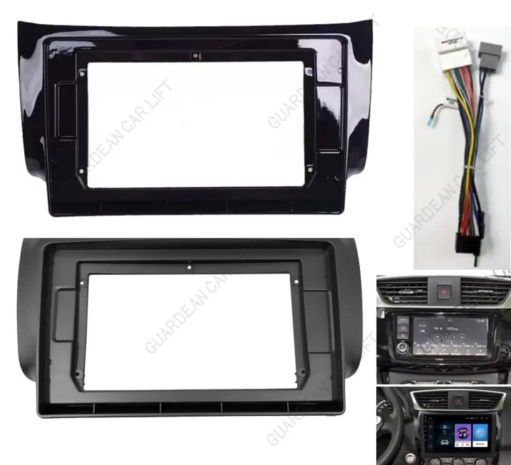 

10.1 Inch Android Car Radio Fascias For 2012-2019 NISSAN SYLPHY Stereo Player 2DIN Head Unit Dash Frame Panel Installation Trim