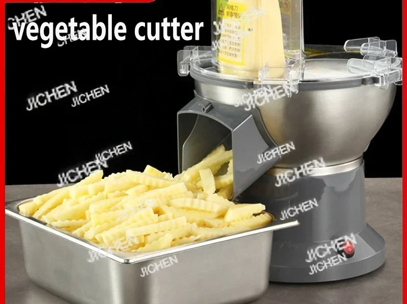 

Машина для резки ZQT, электрическая машина для резки прямого картофеля с волчьим зубом, машина для толкания картофеля фри