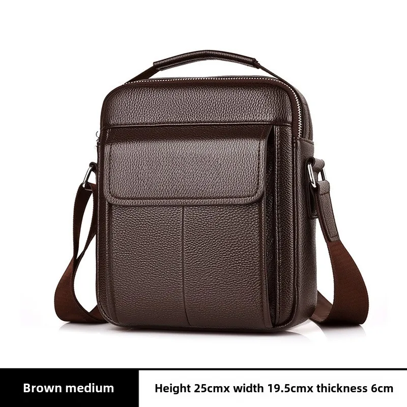 New Shoulder Bag, Fashionable and Casual Men's Backpack, Korean Version, Trendy Business Handbag, Casual Travel