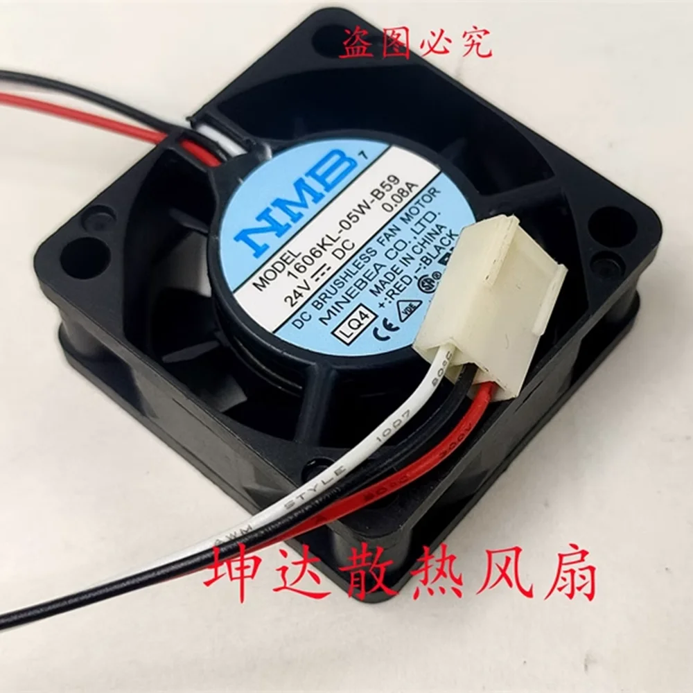 For NMB 1606KL-05W-B59 4015 40MM 24V 0.08A Three Line Drive Cooling Fan 40*40*15MM