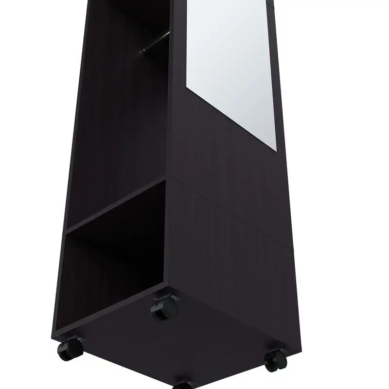 Lemari Penyimpanan Kamar Tidur Hitam, Desain Modern yang Stylish, Solusi Hemat Ruang, Sempurna untuk Rumah Apa Pun