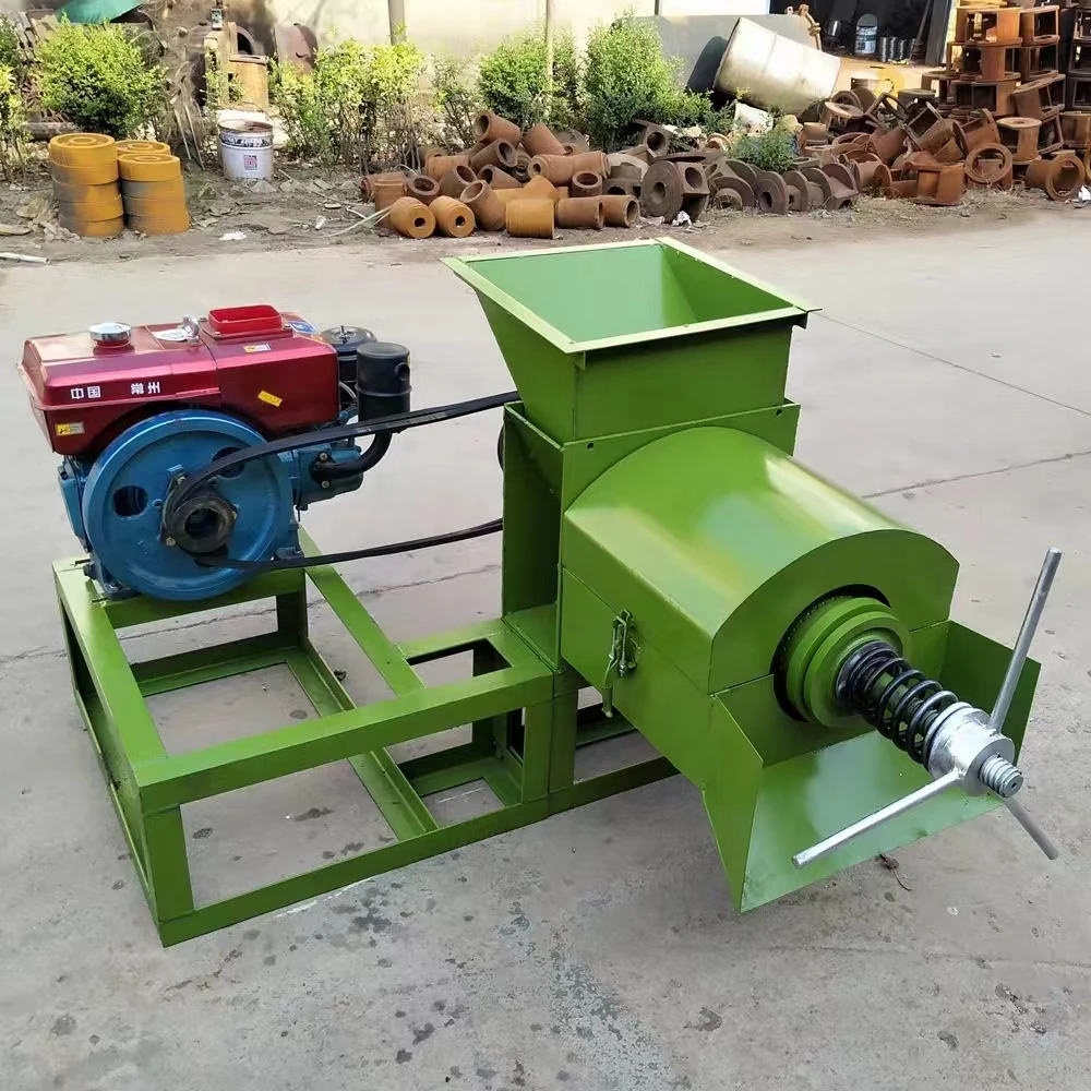 Commercial Automatic Diesel Engine Palm Oil Press Machine For Palm Fruit Processing High Efficiency Palm Oil Press Machine