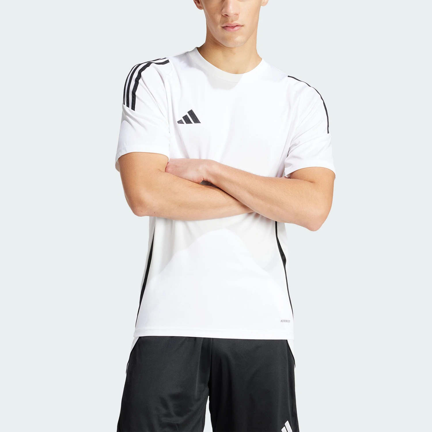 

Adidas Official Genuine TIRO24 JSY Men's Football Sports Short Sleeve Jersey IS1019
