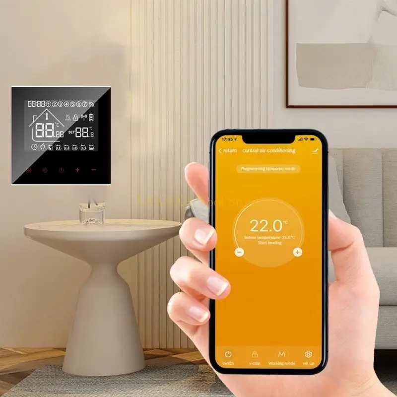 Termostato sala per riscaldamento a pavimento Electric A2BE per pavimento per pavimento