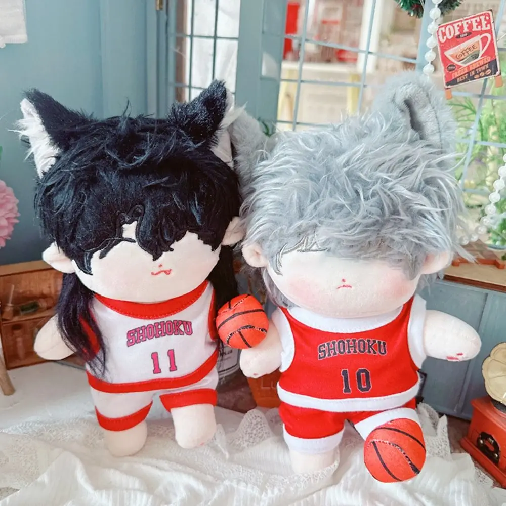 20cm Accessories Toy Doll Change t-Shirt Shorts Doll Clothes Basketball Set