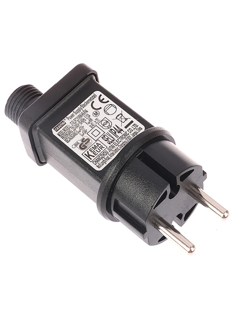 Adaptateur de commutateur de prise UE, éclairage laser étanche IP44, alimentation électrique européenne, pilote de lampe LED SELV, 8 fonctions, AC 220V à 31VDC 6W