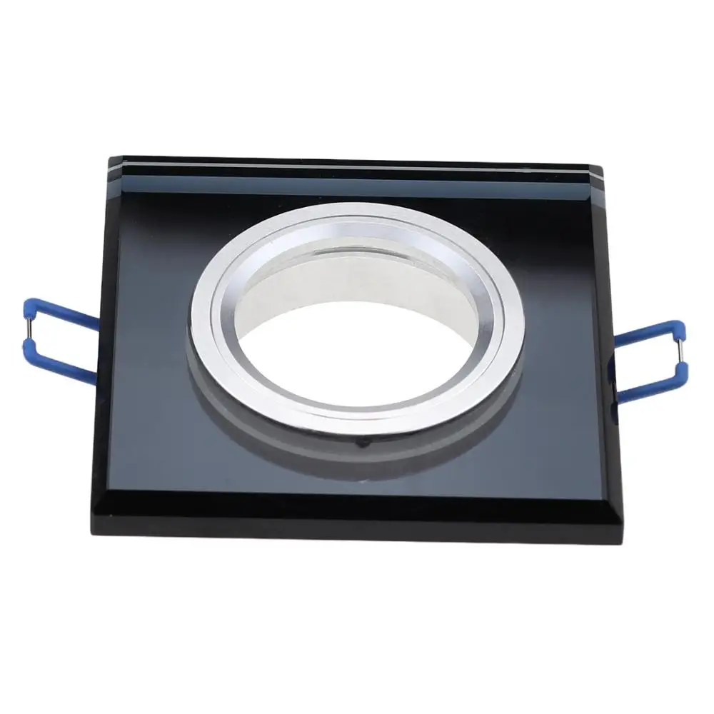 Crystal Glass Gu10 Led Spot Light Fitting MR16 Round Recessed Ceiling LED Downlight Housing Fixture