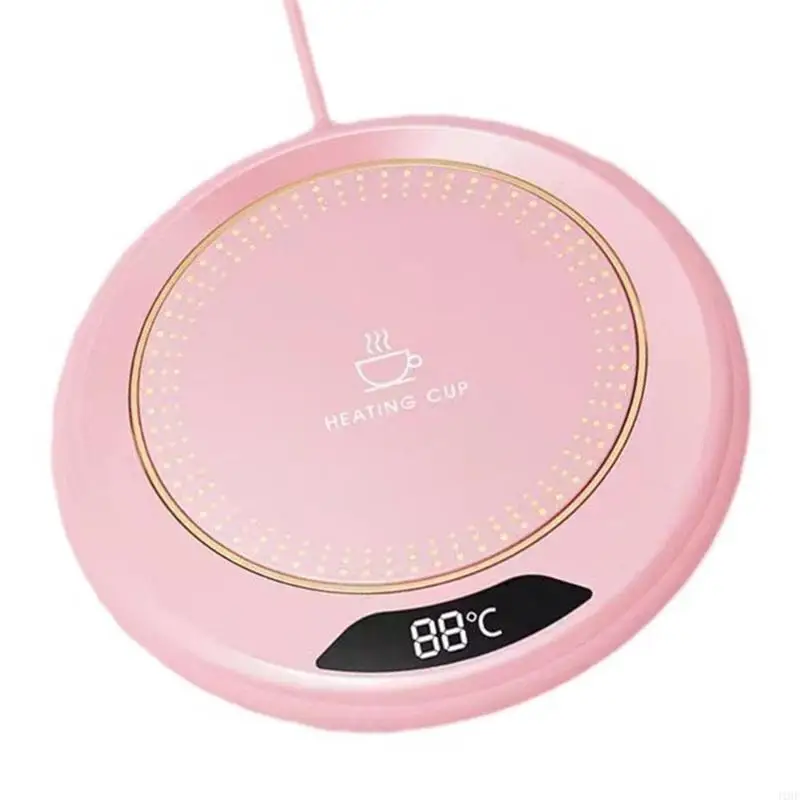 J1HF Beverage Warmer Pad Warming Plate Thermal Cup Pad Suitable for Hot Beverages