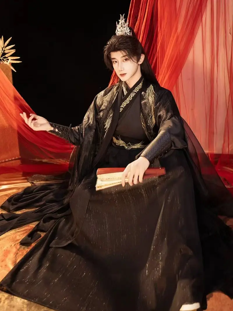 linglong-qingshan-golden-feather-new-original-ancient-chinese-martial-arts-cosplay-costume-set-for-men-and-women-travel-summe